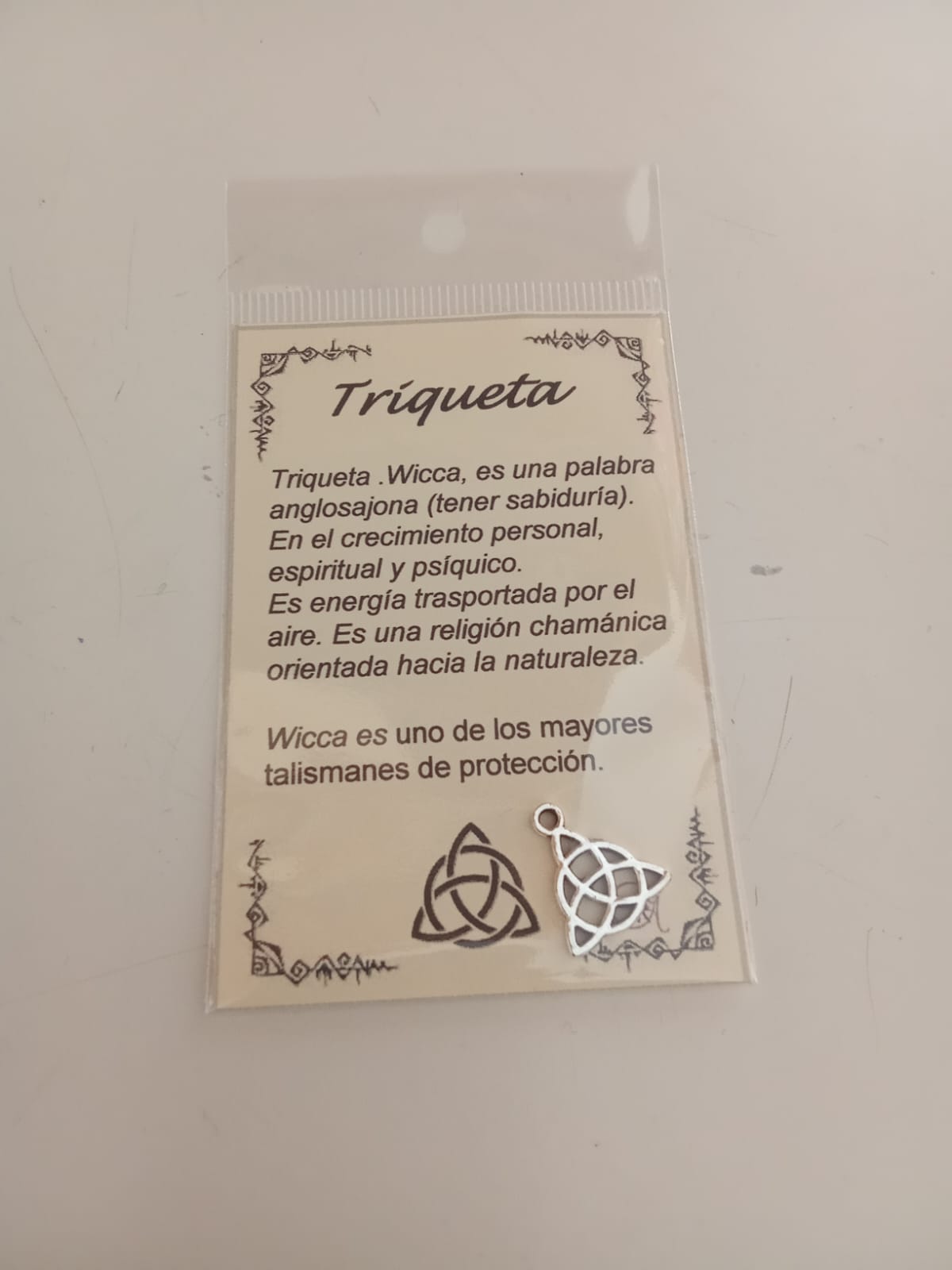 Mini colgante Triqueta