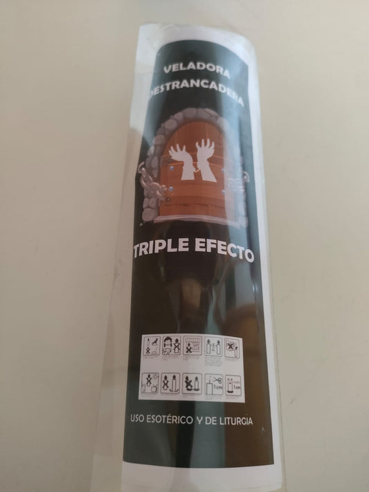 Desatrancadera triple efecto
